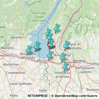 Mappa Piazzetta Beccherie, 37017 Lazise VR, Italia (9.13917)
