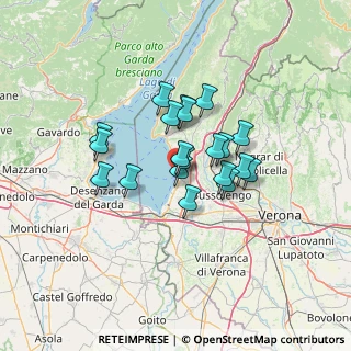 Mappa Piazzetta Beccherie, 37017 Lazise VR, Italia (9.717)