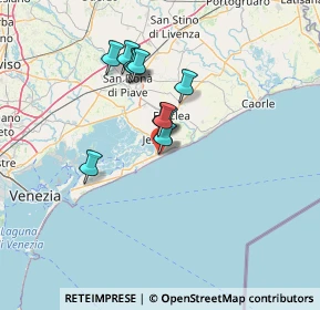 Mappa Via Meduse, 30016 Jesolo VE, Italia (10.54909)