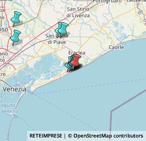 Mappa Via Dalmazia 5° Accesso al Mare, 30016 Lido di Jesolo VE, Italia (13.91214)