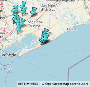 Mappa Via Dalmazia 5° Accesso al Mare di, 30016 Lido di Jesolo VE, Italia (15.4305)
