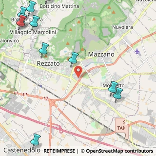 Mappa Via Napoleonica, 25086 Rezzato BS, Italia (3.38727)