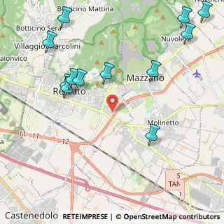 Mappa Via Napoleonica, 25086 Rezzato BS, Italia (2.66083)