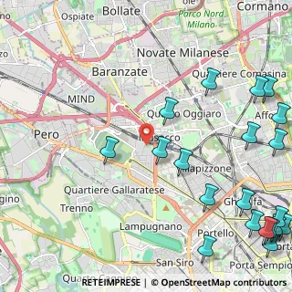 Mappa Via Giorgio Perlasca, 20156 Milano MI, Italia (3.293)
