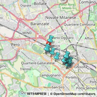 Mappa Via Giorgio Perlasca, 20156 Milano MI, Italia (1.615)