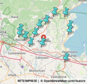 Mappa 25081 Bedizzole BS, Italia (7.56769)