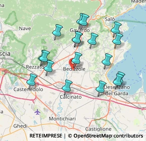 Mappa 25081 Bedizzole BS, Italia (7.31889)