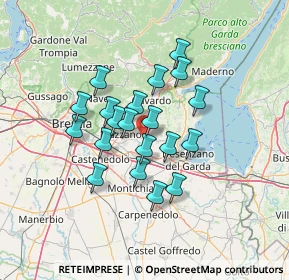 Mappa 25081 Bedizzole BS, Italia (10.555)