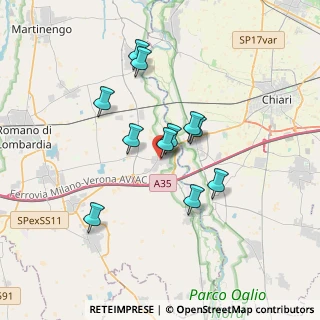 Mappa Calcio, 24054 Calcio BG, Italia (2.88)