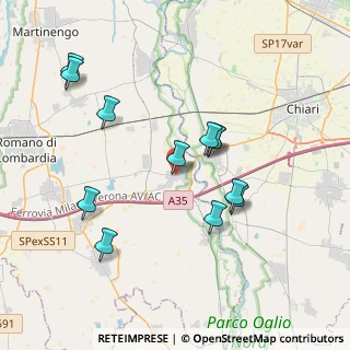 Mappa Calcio, 24054 Calcio BG, Italia (3.66417)