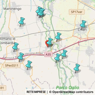 Mappa Calcio, 24054 Calcio BG, Italia (4.84692)
