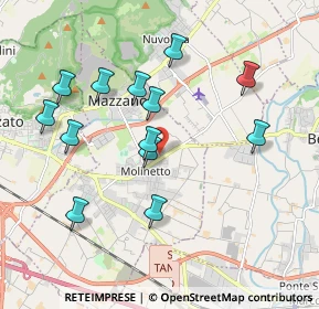 Mappa Via Marenzio Luca, 25080 Mazzano BS, Italia (1.87846)