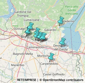 Mappa Via Marenzio Luca, 25080 Mazzano BS, Italia (8.52)