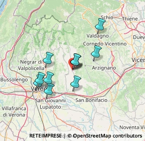 Mappa Via Giovanni XXIII, 37039 Tregnago VR, Italia (10.44455)