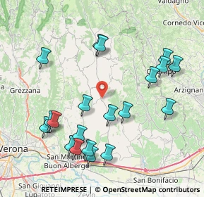 Mappa Via Giovanni XXIII, 37039 Tregnago VR, Italia (8.733)