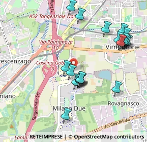 Mappa Via Olgettina Milano, 20132 Milano MI, Italia (1.032)