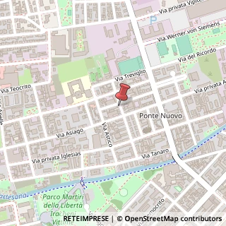 Mappa Via Girolamo Fracastoro, 3, 20128 Milano, Milano (Lombardia)