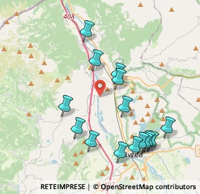 Mappa Via Fossale, 10013 Borgofranco d'Ivrea TO, Italia (4.11333)