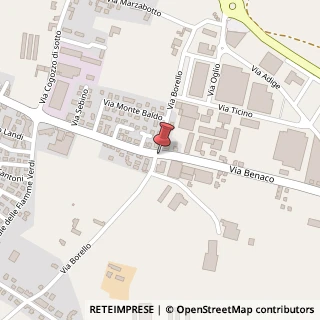 Mappa Via Benaco,  34, 25081 Bedizzole, Brescia (Lombardia)