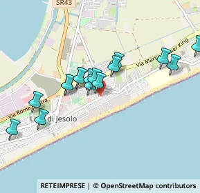 Mappa Via Meduse, 30016 Lido di Jesolo VE, Italia (0.84063)