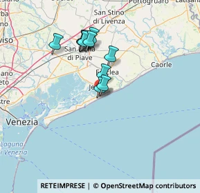 Mappa Via Meduse, 30016 Lido di Jesolo VE, Italia (11.09636)