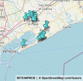 Mappa Via Meduse, 30016 Lido di Jesolo VE, Italia (11.16133)