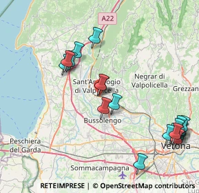 Mappa Via Ospedaletto, 37036 Pescantina VR, Italia (9.586)