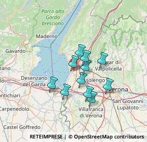 Mappa Via Sant'Antonio, 37017 Lazise VR, Italia (9.82727)