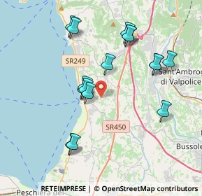 Mappa Via Sant'Antonio, 37017 Lazise VR, Italia (3.74125)