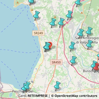 Mappa Via Sant'Antonio, 37017 Lazise VR, Italia (6.2075)
