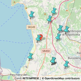 Mappa Via Sant'Antonio, 37017 Lazise VR, Italia (4.8825)