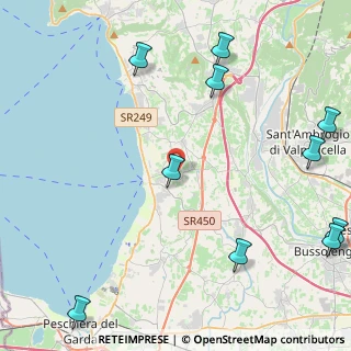 Mappa Via Sant'Antonio, 37017 Lazise VR, Italia (6.42)