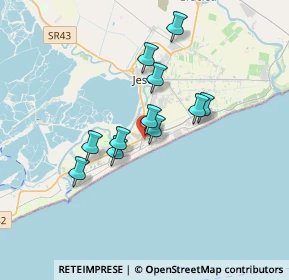 Mappa Piazza Venezia, 30016 Jesolo VE, Italia (2.7)