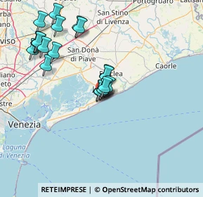 Mappa Piazza Venezia, 30016 Lido di Jesolo VE, Italia (14.419)