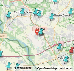 Mappa 20012 Cuggiono MI, Italia (6.2275)