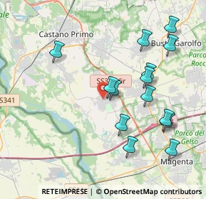 Mappa 20012 Cuggiono MI, Italia (4.07429)