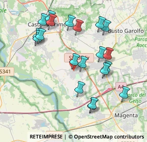 Mappa 20012 Cuggiono MI, Italia (4.0105)
