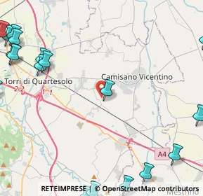 Mappa Via Monteverdi, 36040 Grumolo delle Abbadesse VI, Italia (7.237)