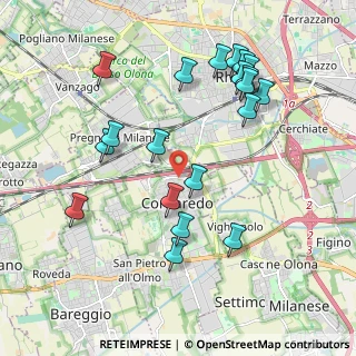 Mappa Viale della Repubblica, 20007 Cornaredo MI, Italia (2.1055)
