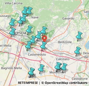 Mappa Via Bronzetti Narciso, 25086 Rezzato BS, Italia (9.4365)