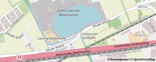 Mappa Pregnana Milanese