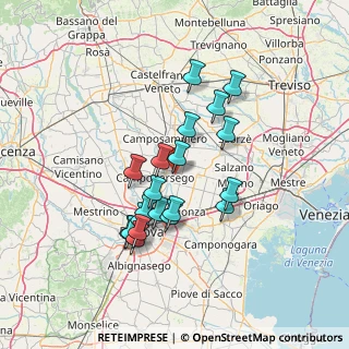 Mappa Via Piave, 35011 Campodarsego PD, Italia (12.06)