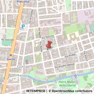 Mappa Via Privata Stefanardo da Vimercate, 28, 20128 Milano, Milano (Lombardia)