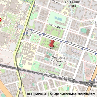 Mappa Via Michele De Angelis, 15, 20162 Milano, Milano (Lombardia)