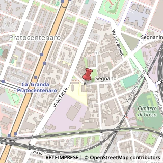 Mappa Via Salvatore Pianell, 25, 20125 Milano, Milano (Lombardia)