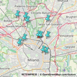 Mappa Via Salvatore Pianell, 20125 Milano MI, Italia (3.44818)
