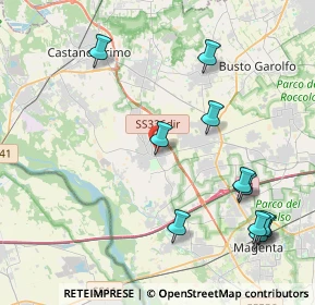 Mappa Via Rossetti, 20012 Cuggiono MI, Italia (4.83364)