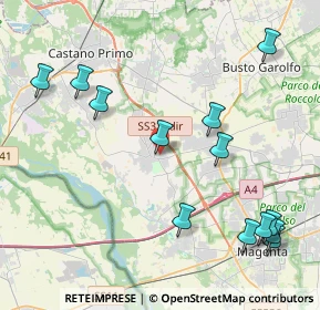 Mappa Via Rossetti, 20012 Cuggiono MI, Italia (4.98231)