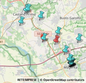 Mappa Via Rossetti, 20012 Cuggiono MI, Italia (5.448)