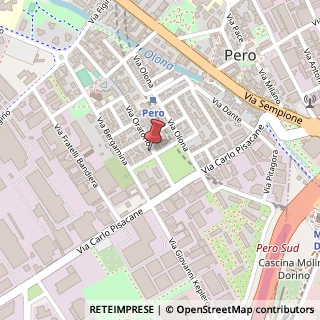 Mappa Via Oratorio, 44, 20016 Pero, Milano (Lombardia)